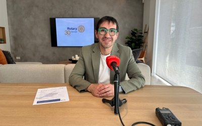 Gerard Ribot, president del Rotary | Berta Torres